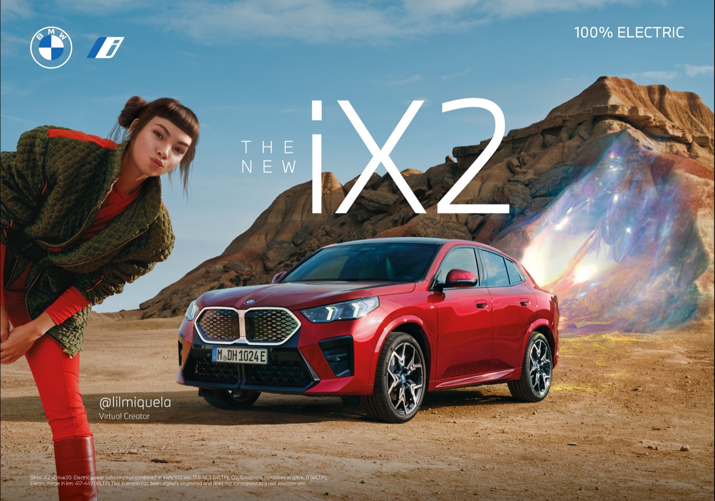 BMW iX2 billboard 1