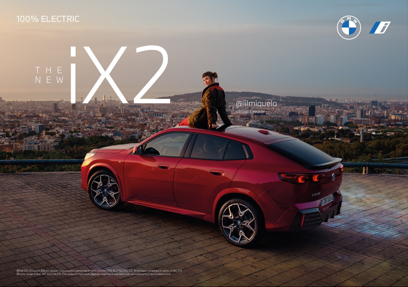 BMW iX2 billboard 3