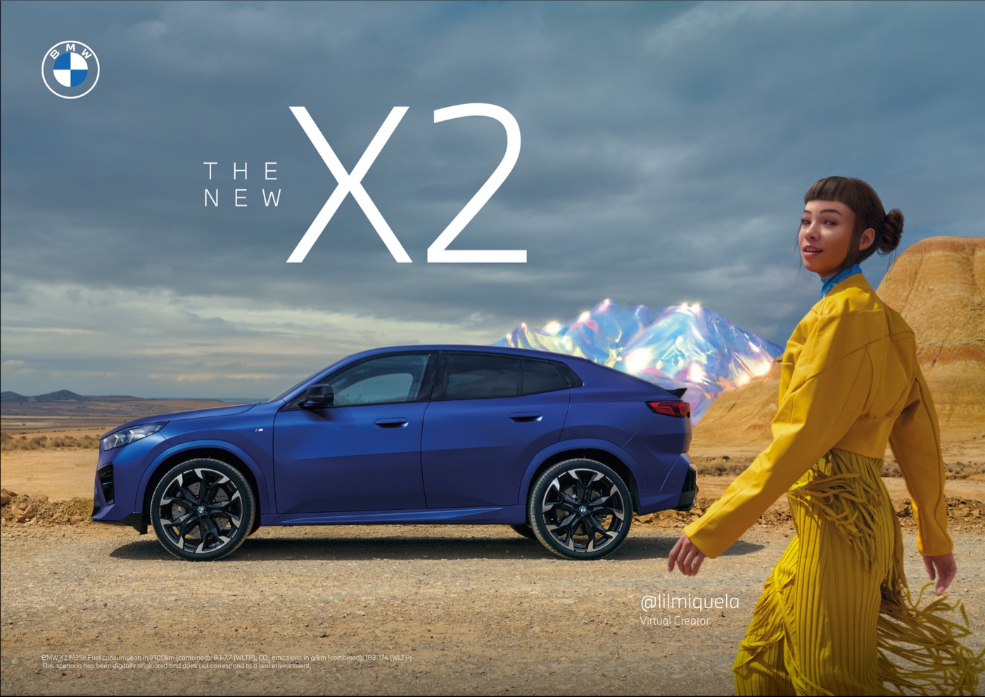 BMW iX2 billboard 5